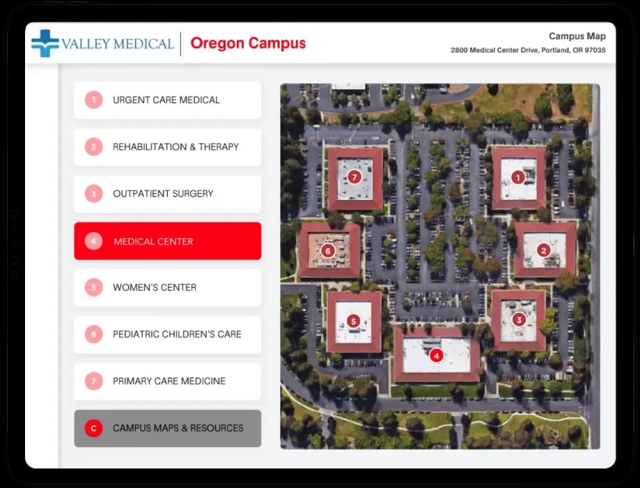 Global search across campuses interface preview