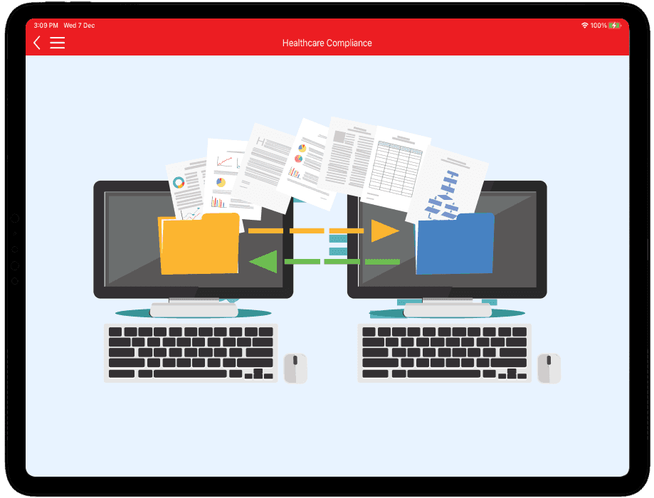 Share Survey Documents Electronically interface preview