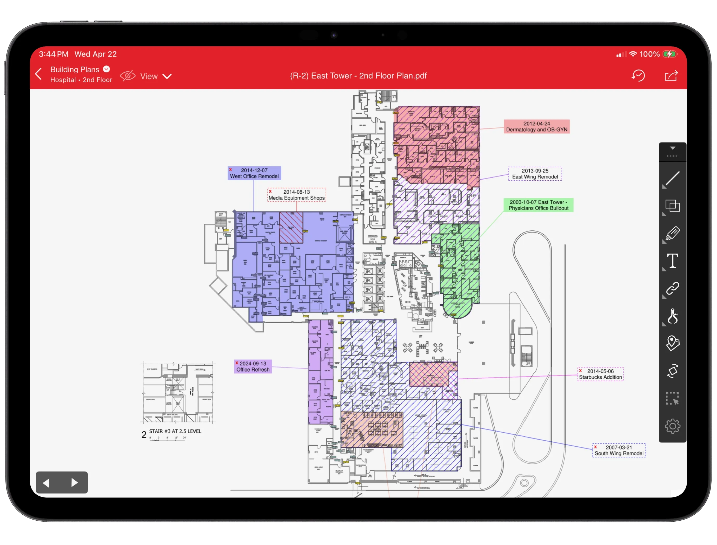 As-Builts Map View