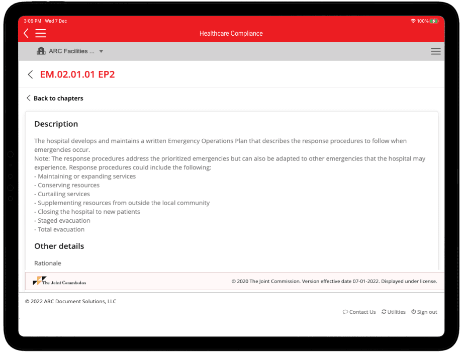 Centralized Action Plans